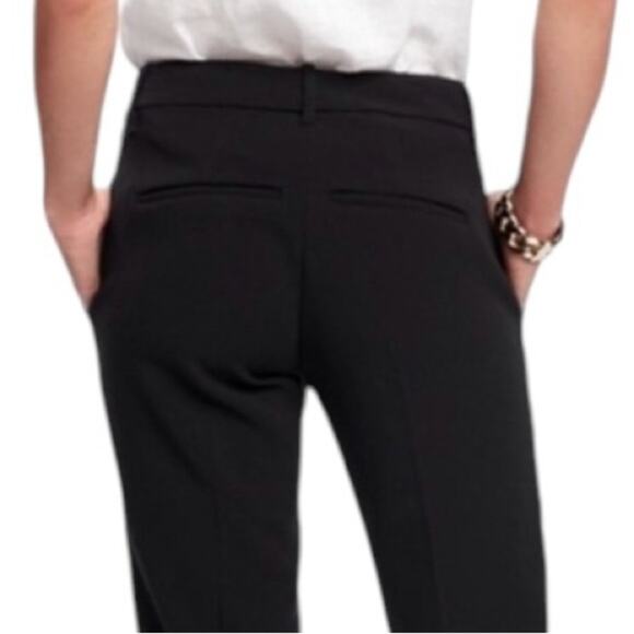 Old Navy Pants Harper Ankle Crop Black Mid Rise Women’s Plus Size 16 - Picture 4 of 8